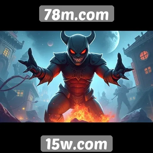Exploração da biblioteca de jogos disponível no 78m.com